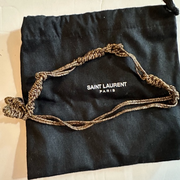 YSL Gold Lurex Bracelet - Picture 5 of 9